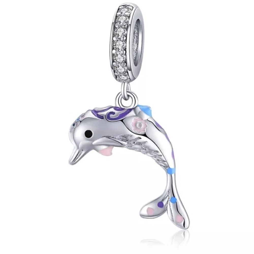 925 Silver Dolphin Nautical Charm